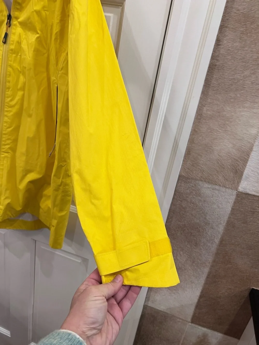 Stio Modis Rain Trench - Women’s Large Yellow - Picture 8 of 14